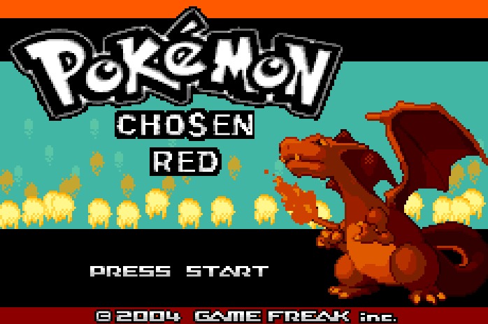 Pokémon Chosen Red background